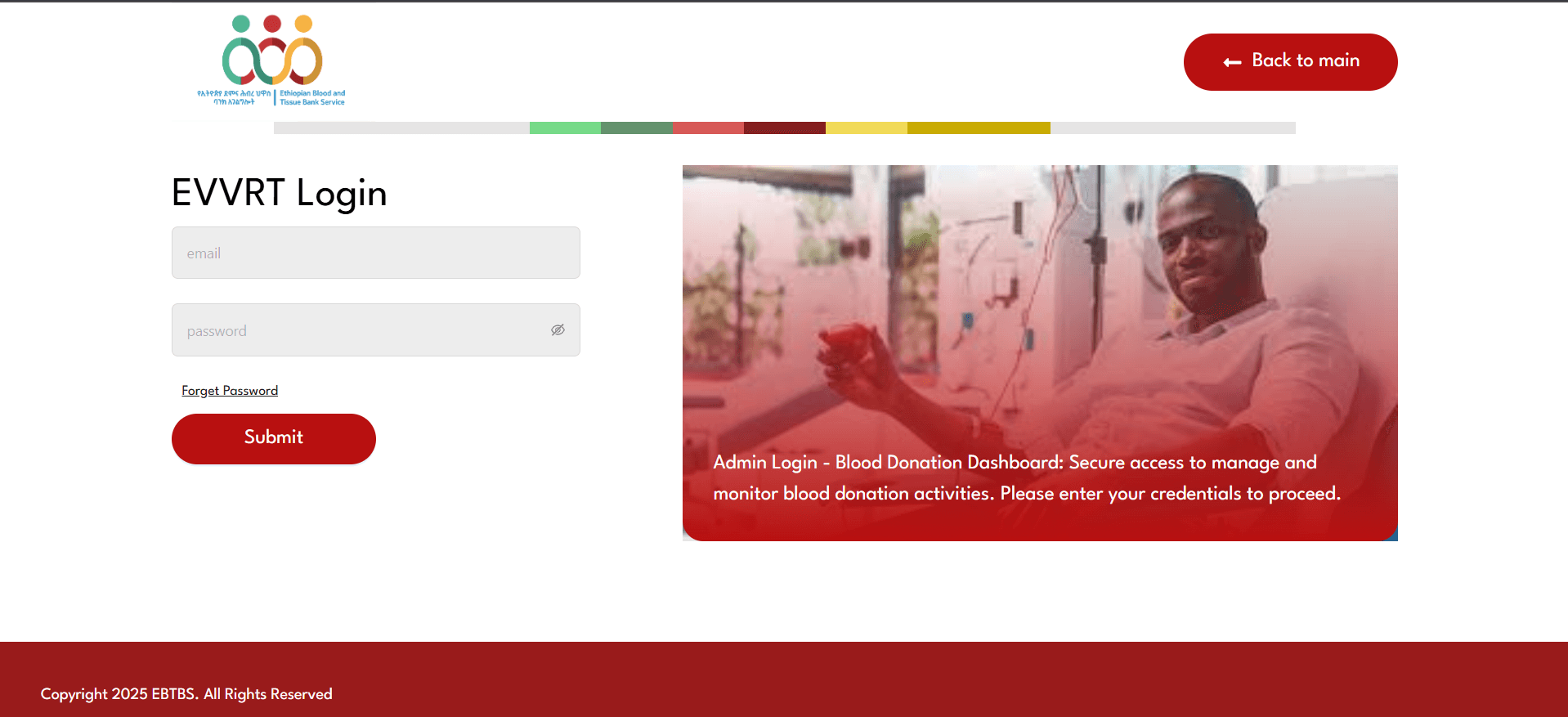 National Blood Bank System