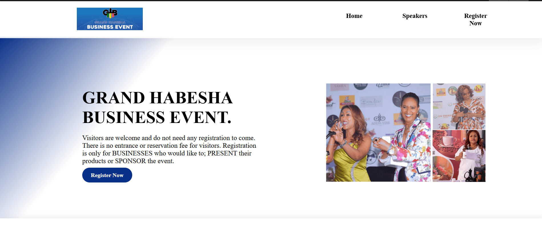 Grand Habesha Business Event System